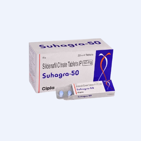 Suhagra 50 Tablet | Free Shipping | 10% OFF